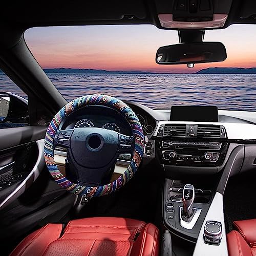 Valleycomfy Boho Steering Wheel Covers - Image 2