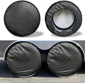 Kayme Rv Tire Covers 4 Pack, Waterproof Wheel Cover Travel Trailer Camper Truck by kayme
