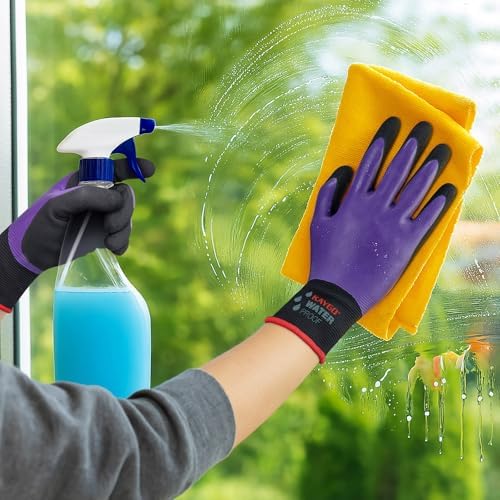 KAYGO Waterproof Work Gloves, Non-Slip Double Latex Coated - Image 6