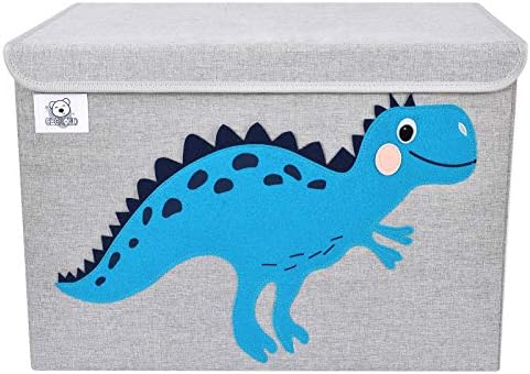 Large Toy Box Storage with Lid, Foldable Fabric Toy Chest Storage - Image 2
