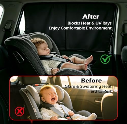 2 Pack Car Window Shades for Side Window - Image 3