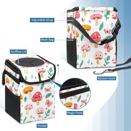 Car Trash Can – Multi-Purpose, Lightweight and Portable - Image 5