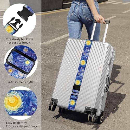 Luggage Straps for Suitcases, Heavy Duty Travel Belt - Image 2