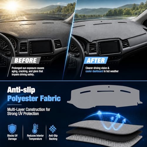 Dashboard Dash Cover Mat Carpet Compatible - Image 3