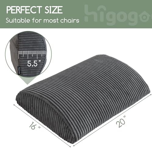 Lumbar Support Pillow for Recliner Chair/Accent Chair/Couch, Extra Large Memory - Image 2