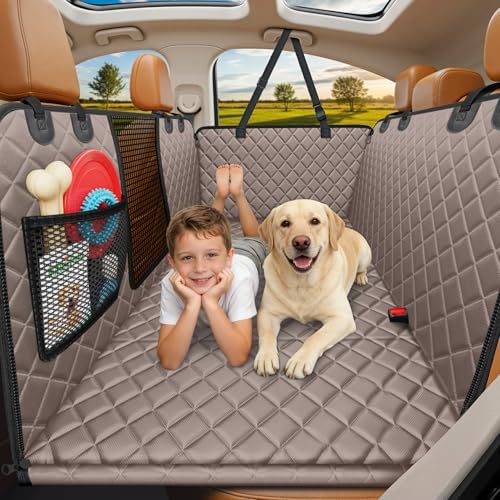 URPOWER Hard Bottom Dog Car Seat Cover, Back Seat Extender by URPOWER