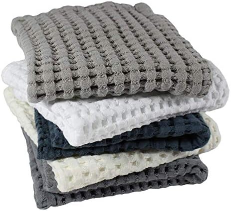 GILDEN TREE Waffle Towel Quick Dry Thin Exfoliating Washcloths - Image 4