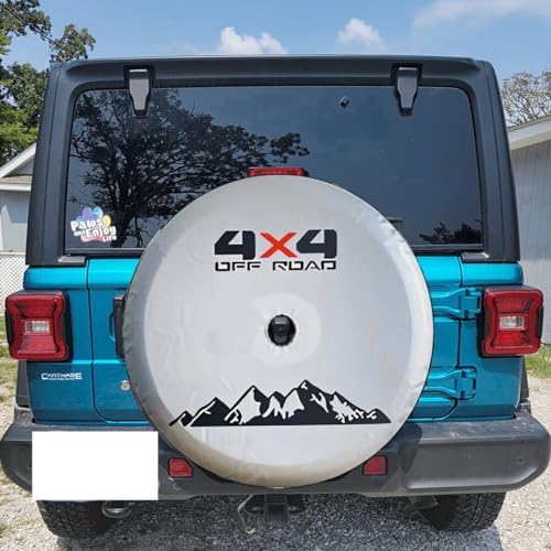 for Jeep Wrangler, Ford Bronco Spare Tire Cover - Image 3