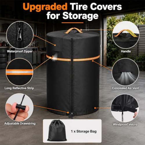 Tire Covers, Heavy Duty 420D Tire Cover - Image 5
