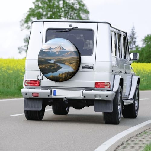 American Flag Spare Tire Cover Wheel Protectors - Image 6