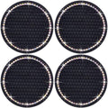 4PCS Bling Cup Holder Coaster, 2.75 Inch Auto Car Cup Holder Insert Coasters by MEAJOO