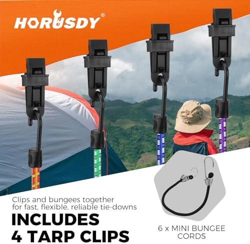 32-Piece Bungee Cords with Hooks - Image 7
