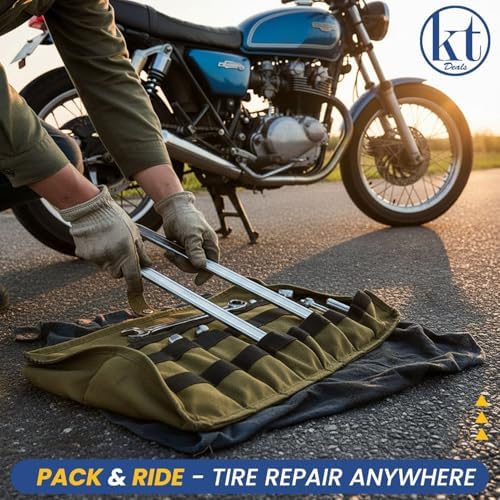 2pc Tire Iron Motorcycle Tire Spoons Levers Tire Changer Spoons Dirtbike Tire - Image 4