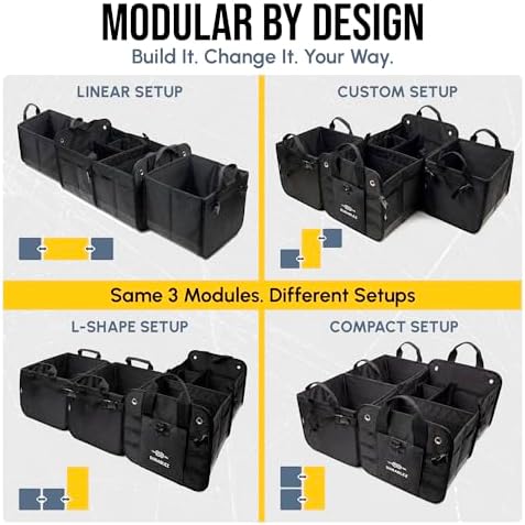 XXL+Cooler Modular Car Trunk Organizer System - Image 3