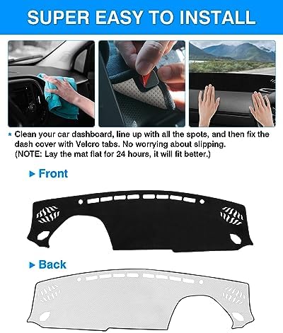 Autorder Dashboard Cover Mat for Toyota GR86/Subaru BRZ 2022-2025 2026 - Image 5