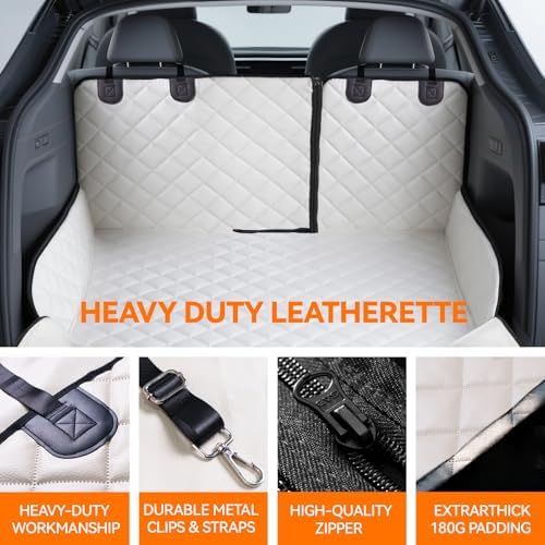 Heavy-Duty Leather SUV Cargo Liner - Image 2