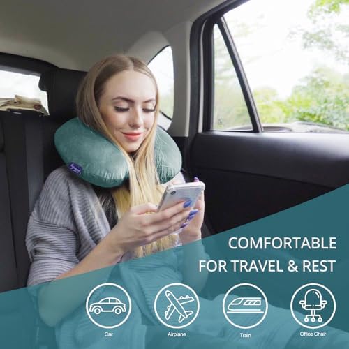 Fabuday Travel Neck Pillow Memory Foam - Image 3