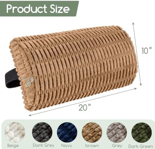 Lumbar Support Pillow for Recliner Chair/Office Chair/Couch, Memory Foam Back - Image 2