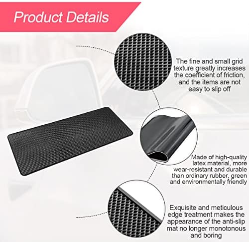 15.7x7.8 Inch Car Dashboard Anti Slip Sticky Pad - Image 3