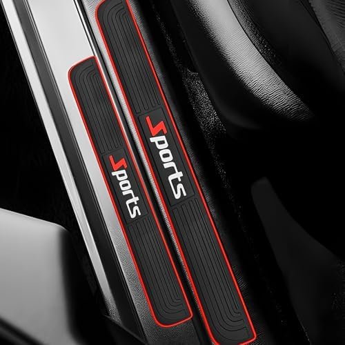 4 PCS Car Door Sill Protector, Anti-Scratch Automotive Threshold Protective - Image 6
