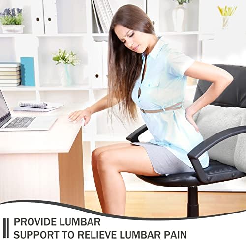 Queekay Fleece Lumbar Support Pillow 3 Section - Image 4