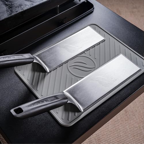 Blackstone 4222 Silicone Large Griddle Spatula Mat, Serving Spoon Drip Pad & - Image 2