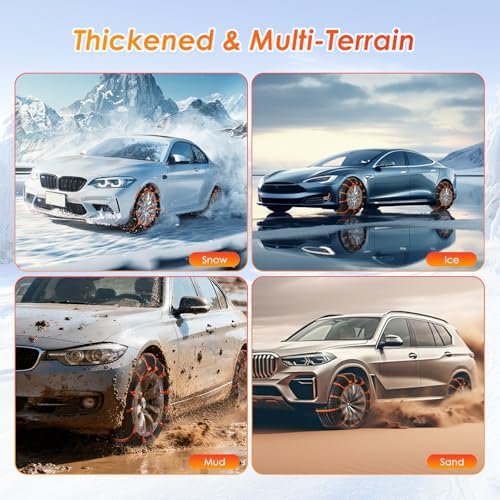 12 Pcs Snow Tire Chains - Image 7