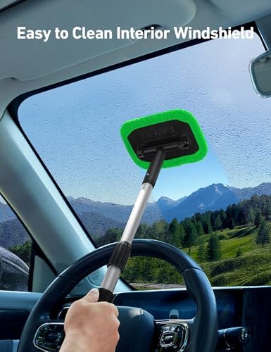 AstroAI Windshield Cleaner Extendable 180° Rotating Handle - Image 4