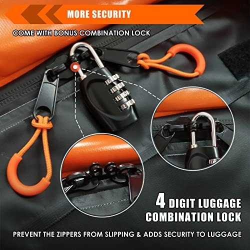 Car Roof Bag Rooftop Cargo Carrier Bag Waterproof 20 Cubic Feet roof Cargo - Image 4