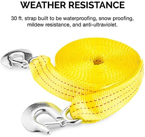 NEIKO 51008A Heavy Duty Tow Strap - Image 4