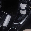 2 Pcs Bling Bling Auto Car Shift Gear Cover & Handbrake Cover by QINU