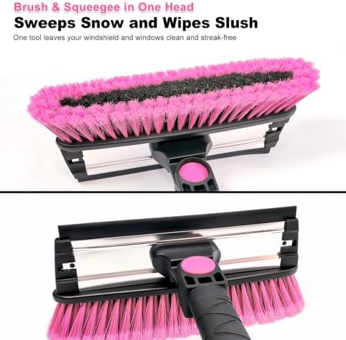SEAAES 46.7 Inch SUV Long Snow Scraper and Brush - Image 3