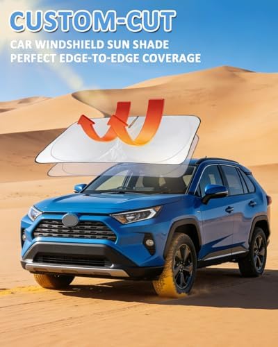 Sun Shade for Chevrolet Chevy Equinox 2018-2024 Windshield Sunshade Shield - Image 5