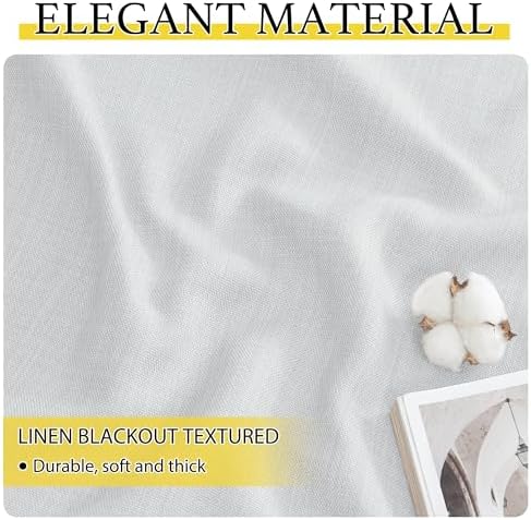 NICETOWN Faux Linen Curtain Valances - Image 6