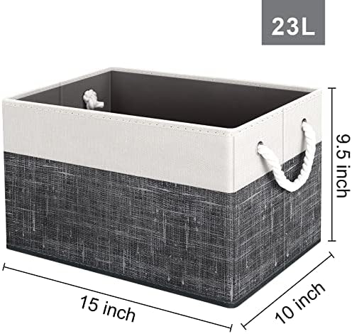 Fab totes Storage Bins 8-Pack, Foldable Storage Baskets - Image 2