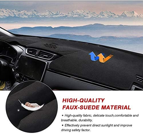 Cartist Suede Dash Mat Cover for Honda CR-V CRV 2017-2022 Dash Cover Nonslip - Image 5