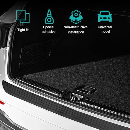Car Rear Bumper Protector, Resistant Trunk Door Entry Guards, Anti Slip Auto - Image 3