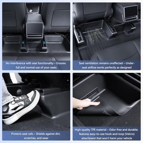 Under Car Seat Protectors for Tesla Model Y 2025-2026 juniper Accessories - Image 4