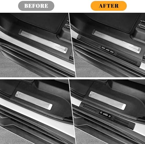 4PCS Car Door Edge Guards Door Sill Protector - Image 2
