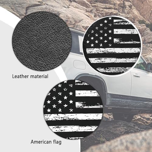 14" Spare Tire Covers for Tire, USA Flag Trailer Spare Tire Cover for - Image 7