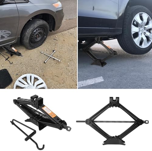 2 Set 2 Ton Scissor Jack for Car, Car Scissor Jack - Image 7