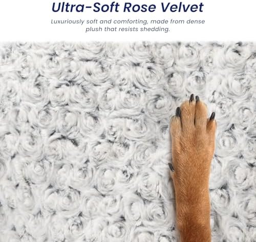3.5" Thick Plush Dog Bed Mat for Car Back Seat, Non-Slip Pet Travel Bed - Image 4