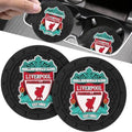 Cup Holder Insert Coaster for Liverpool UEFA Fans, Anti Slip Car Cup Coaster by Tuzinano