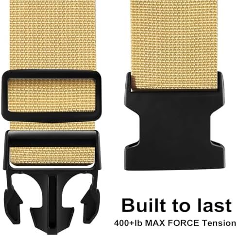 Luggage Straps for Suitcases TSA Approved-2 Pack Bright Personalized Luggage - Image 2