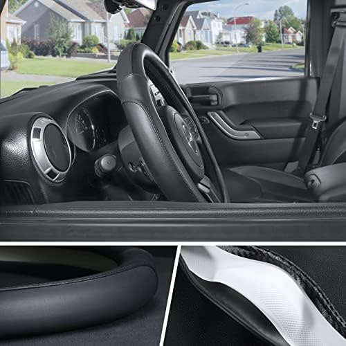 SEG Direct Steering Wheel Cover 15.5-16 inch Heavy-Duty - Image 3