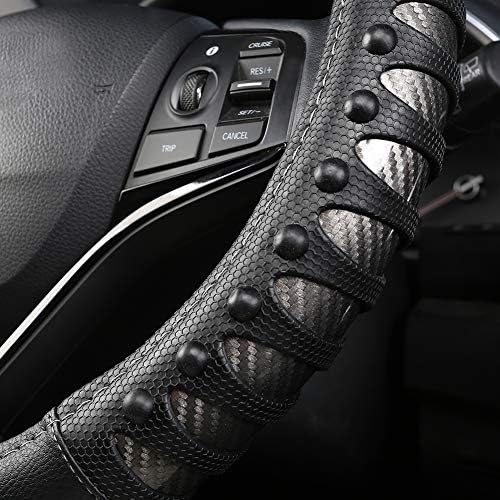 West Llama Microfiber Leather Car Steering Wheel Cover - Image 5