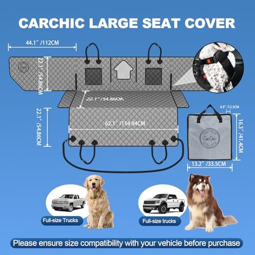 Dog Car Seat Cover for Back Seat - Image 6