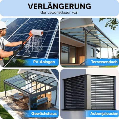 Solar Panel Cleaning Brush and Pole-Replacement Cleaning Brush Head - Image 2