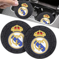 Cup Holder Insert Coaster for Real Madrid UEFA Fans, Anti Slip Car Cup Coaster by Tuzinano