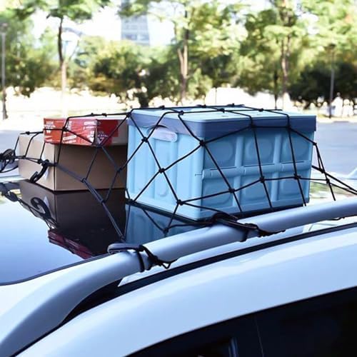 3' x 4' Cargo Net Stretches to 6' x 8', Heavy Duty Cargo Netting - Image 6